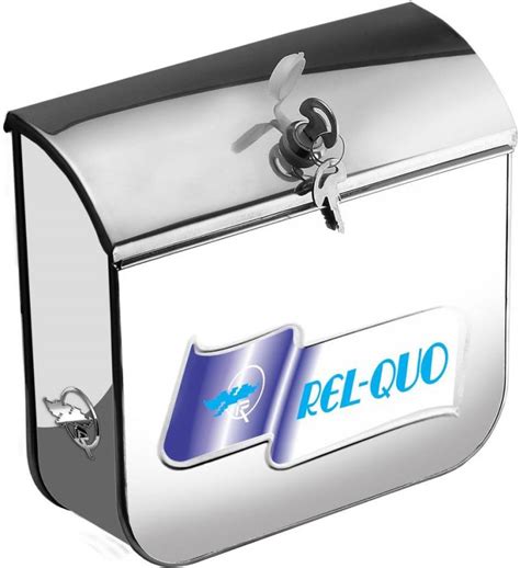 RelQuo Luggage Box Steel Stainless Steel Motorbike 